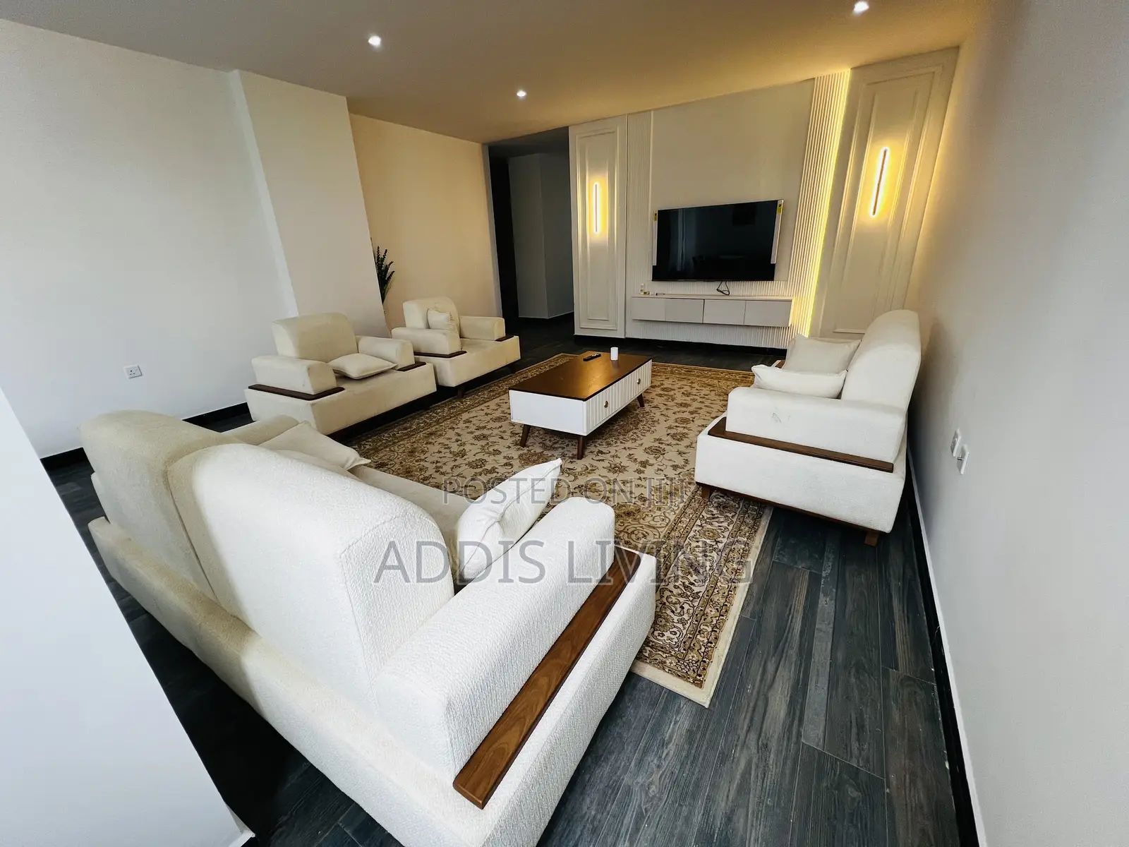 Furnished 3bdrm Apartment in Bole for rent