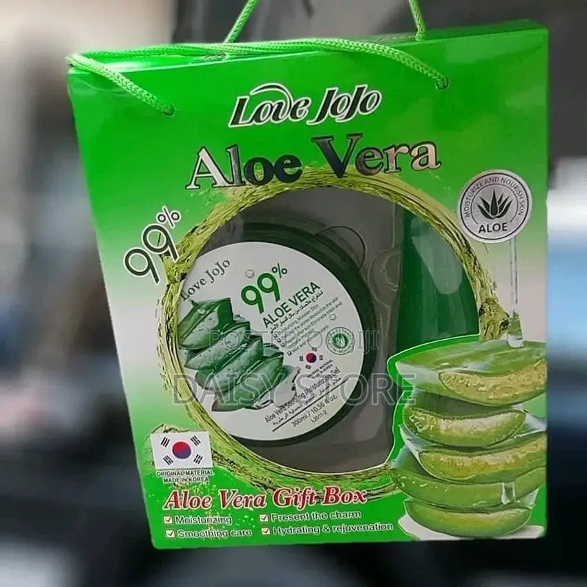 Love Jojo 99% Aloe Vera Soothing Gel ኦሪጅናል የቆዳ እንክብካቤ! አሎይቬራ