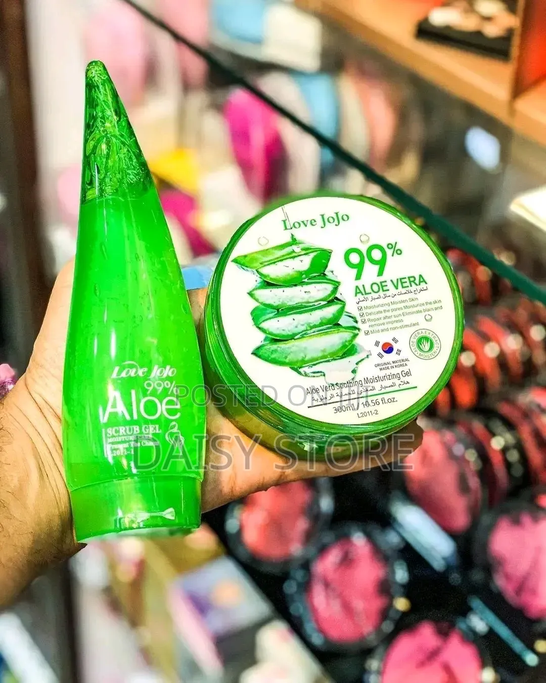 Love Jojo 99% Aloe Vera Soothing Gel ኦሪጅናል የቆዳ እንክብካቤ! አሎይቬራ