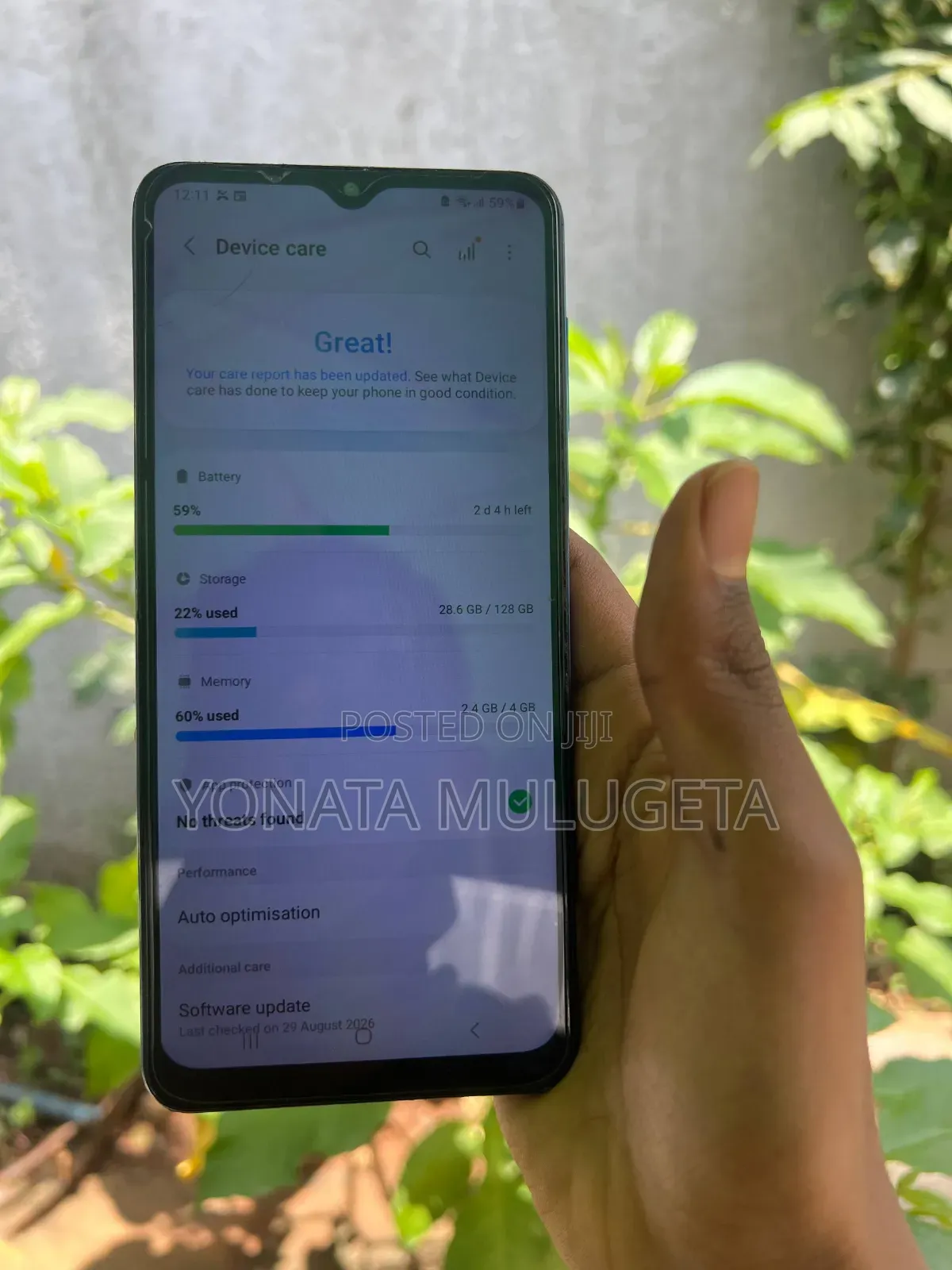 Samsung Galaxy A12 128 GB Blue