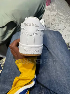 Reebok Club C Double Platform Sneakers – White / Gum Sole