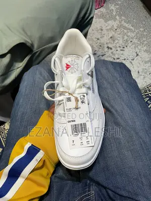 Reebok Club C Double Platform Sneakers – White / Gum Sole