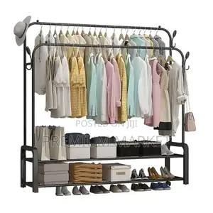 Clothe Organizer Rack Multiple Purpose የልብስ ጫማ ኮት ኮፍያ መስቀያ