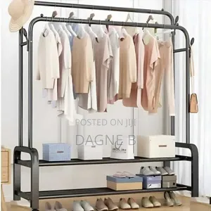 Clothe Organizer Rack Multiple Purpose የልብስ ጫማ ኮት ኮፍያ መስቀያ