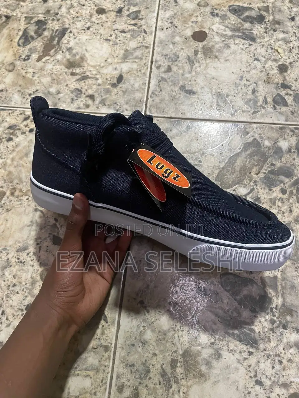 Brand New Lugz Strider 2 Denim Casual Sneakers - Size 43
