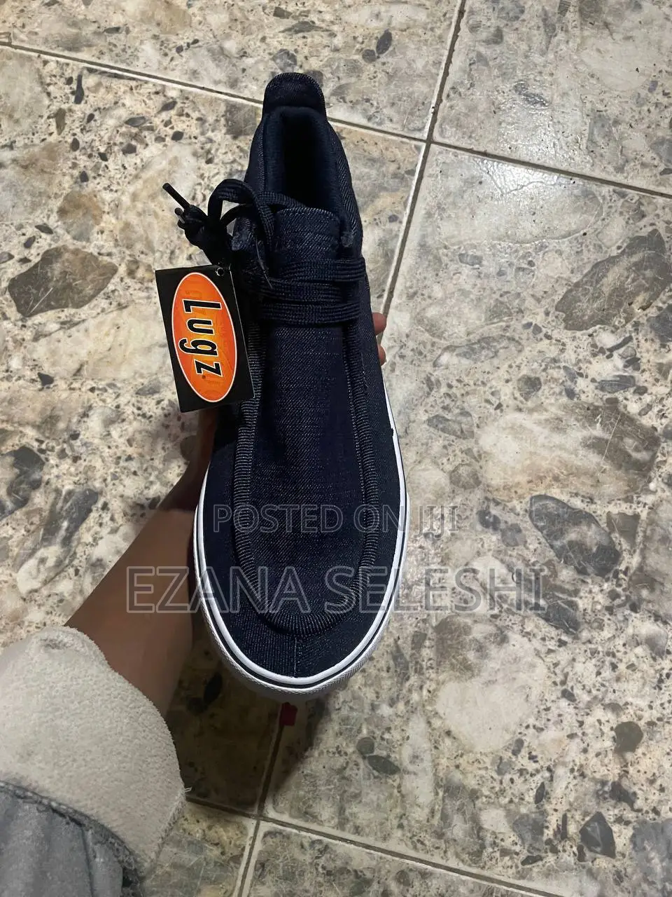 Brand New Lugz Strider 2 Denim Casual Sneakers - Size 43