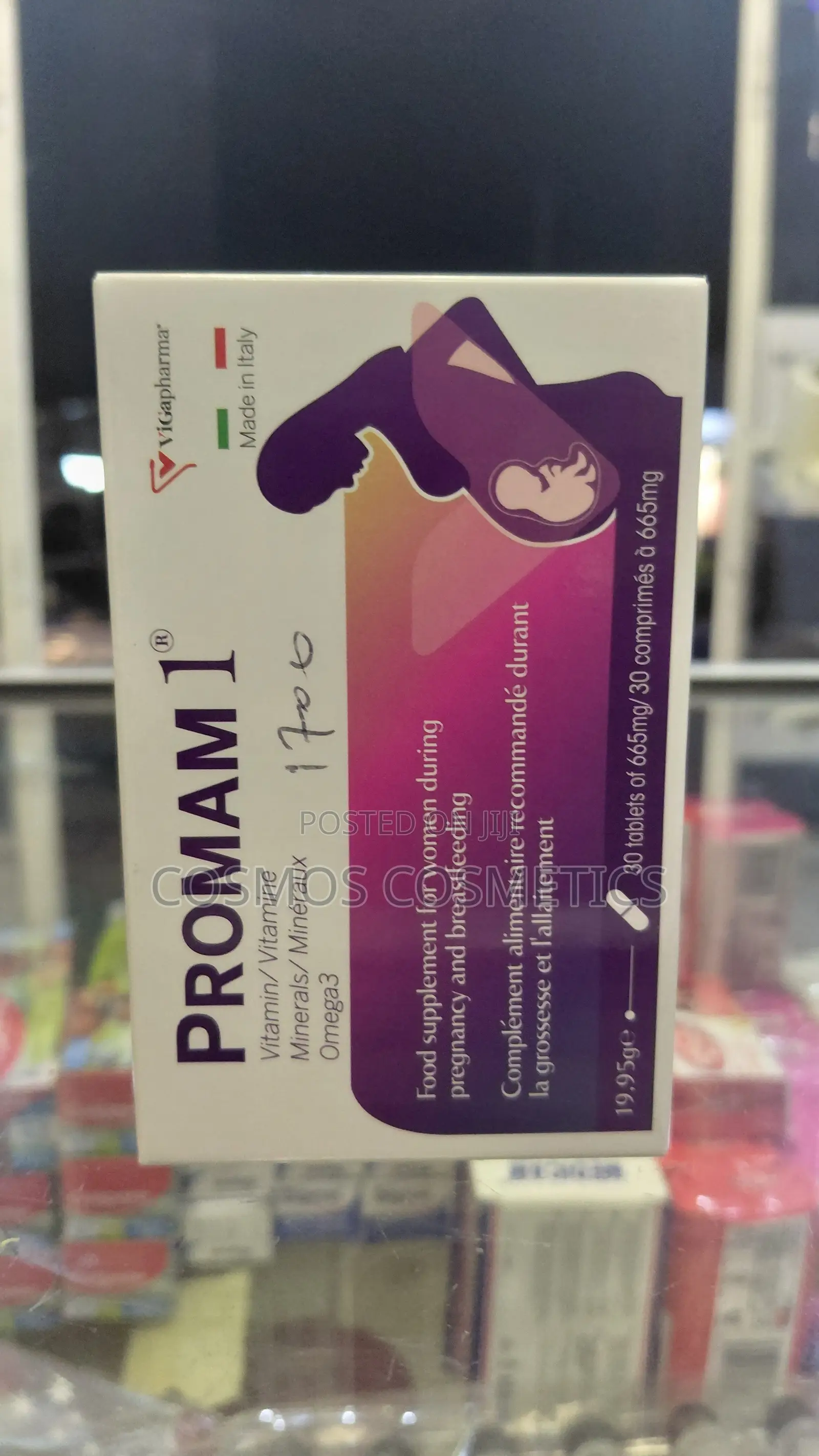 Promam-1 Vitamins + Minerals + Omega 3 From Italy