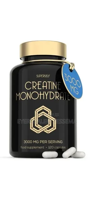 Creatine Monohydrate From England 3gm in 120 Capsule
