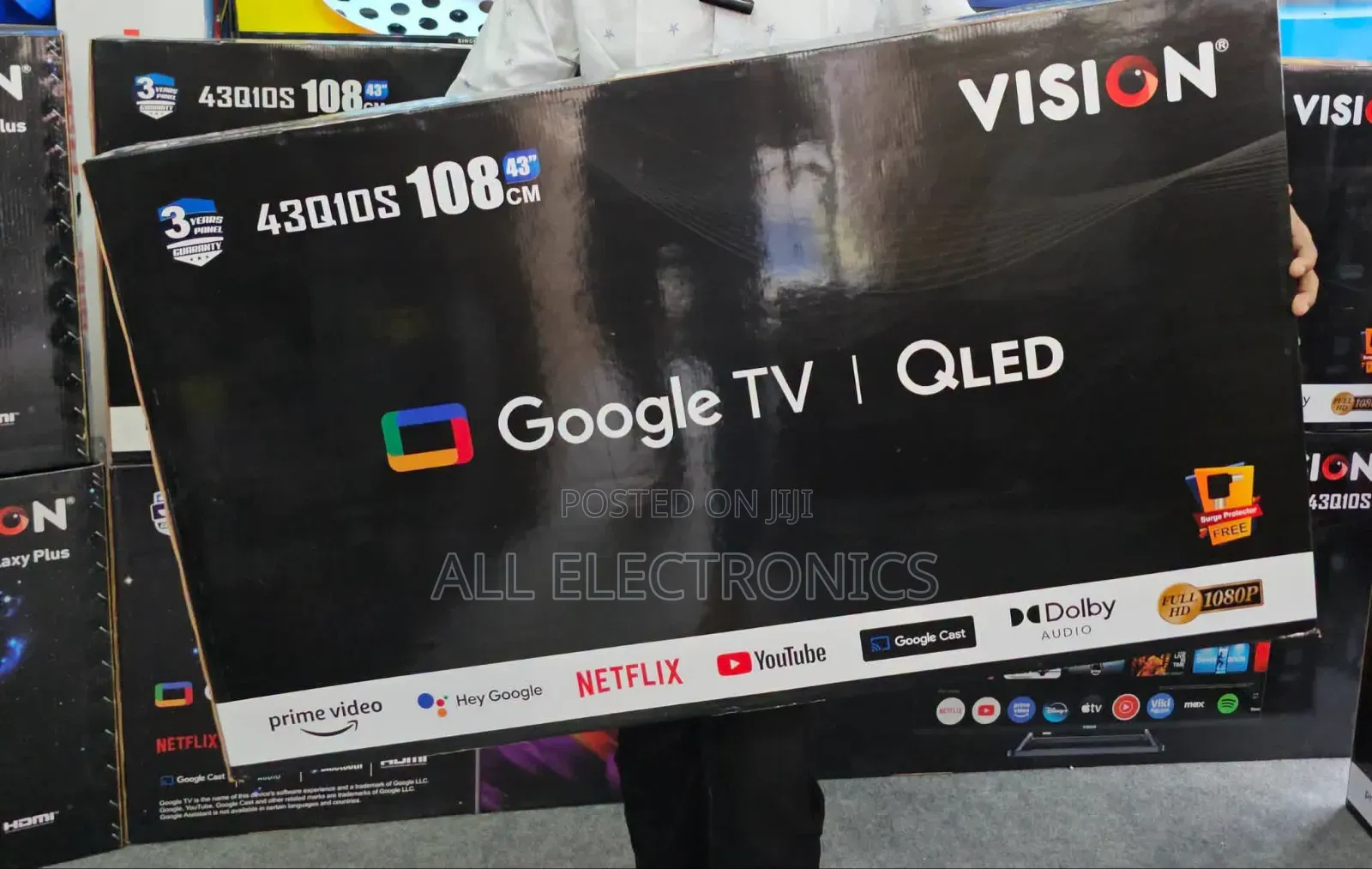 Google TV 43 Framless Ips Screen