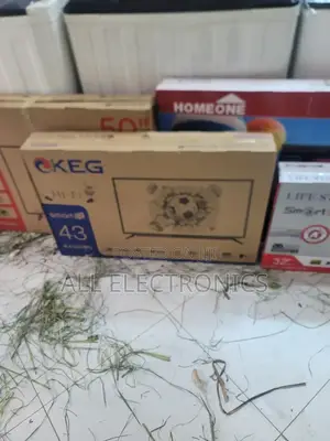 Keg 43 Inch Smart Double Glass TV