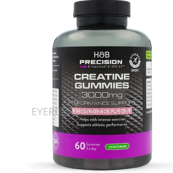 Creatine Gummies From England Lemon Flavored