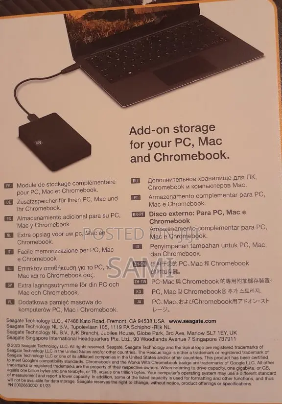Expansion Seagate Hard Disc