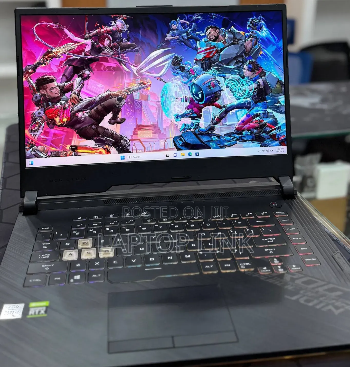 New Laptop Asus ROG Strix G15 16GB Intel Core i7 SSD 512GB