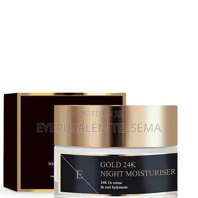 Erth Skin London Anti-Wrinkle Night Moisturiser Gold 50ml