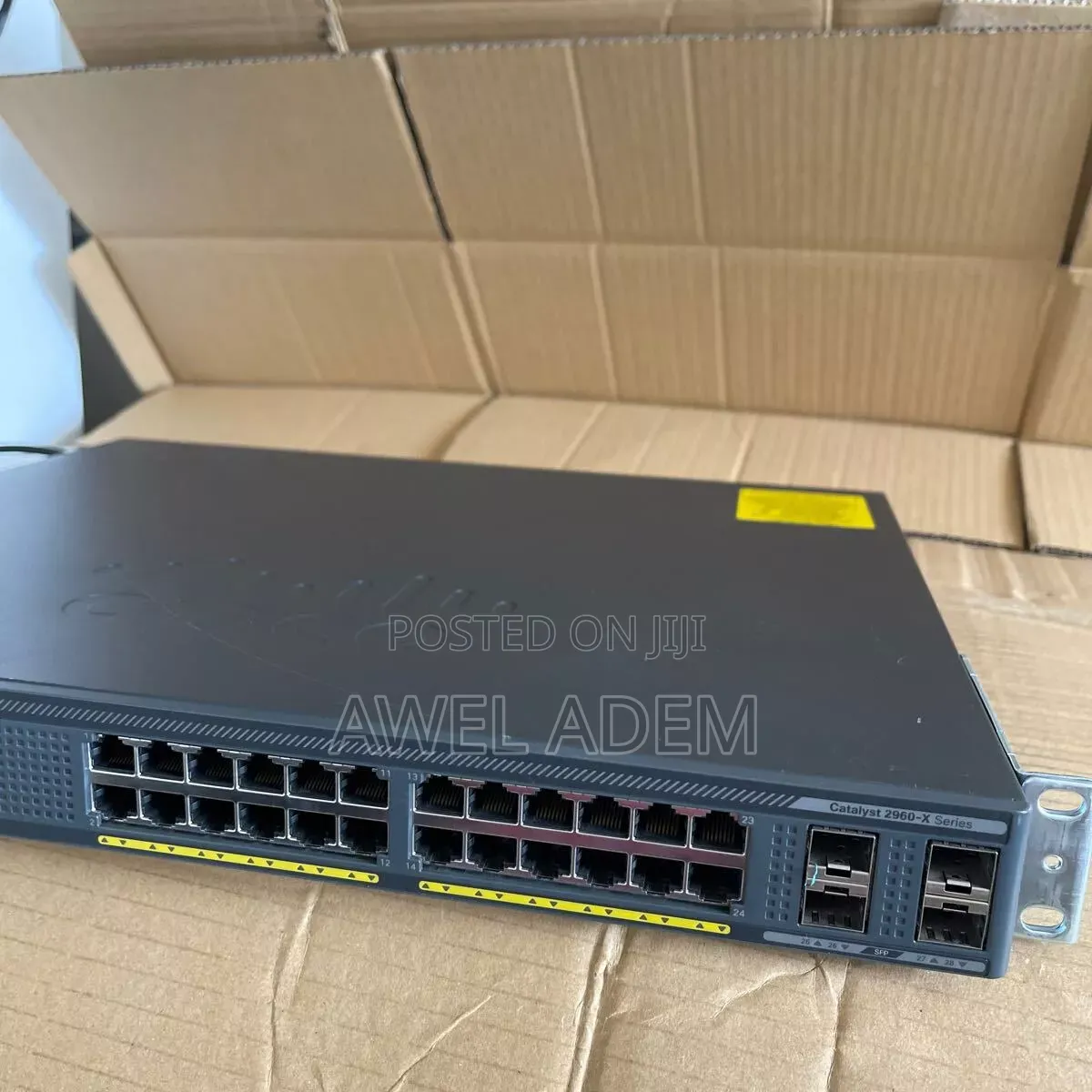 Cisco Catalyst WS-C2960X-24PS-L Managed PoE+ 24 Ports Ethernet Switch