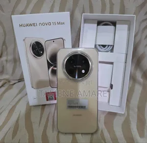 New Huawei nova 15 Max 256 GB Black