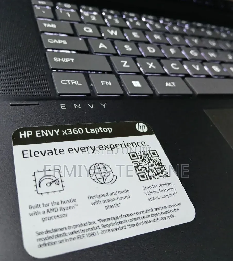 New Laptop HP Envy x360 16GB AMD Ryzen 7 SSD 512GB