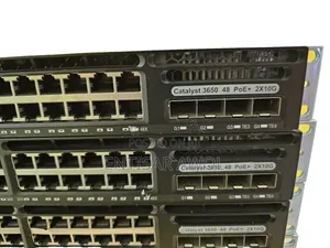 Cisco Catalyst WS-C3650-48PD-L 48 GbE PoE+ 10G Uplinks, Layer 3 Switch