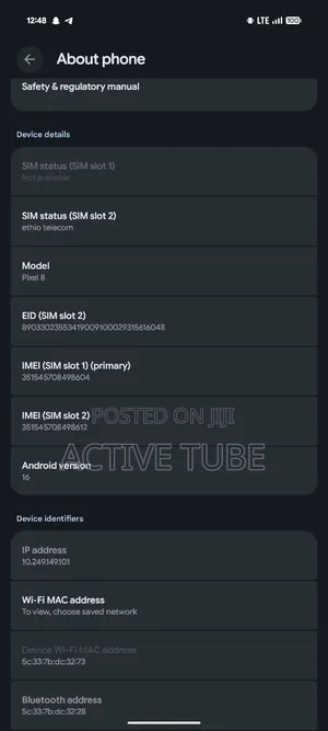 Google Pixel 8 256 GB Gray