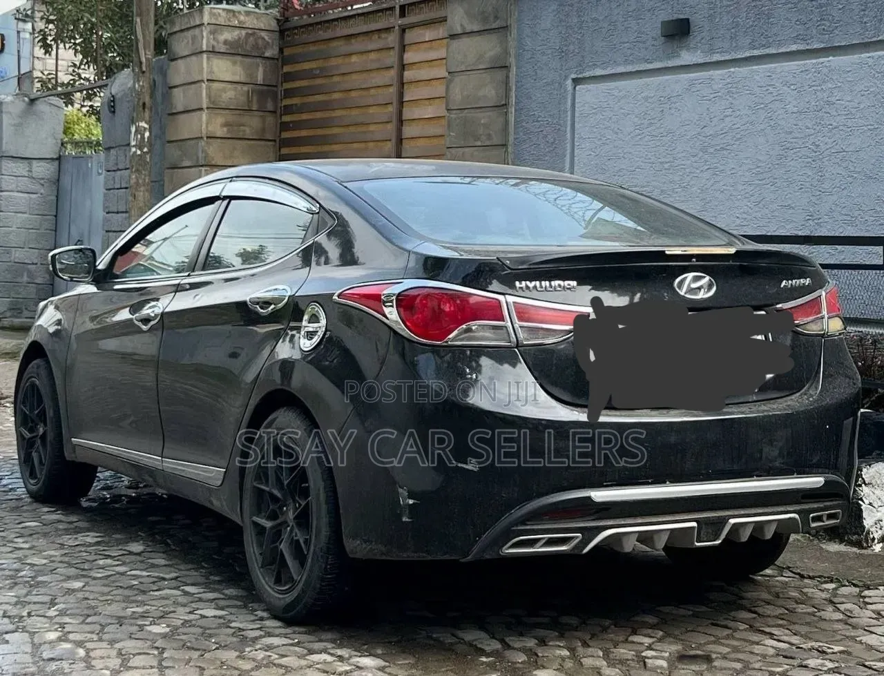 Hyundai Elantra 2013 Black