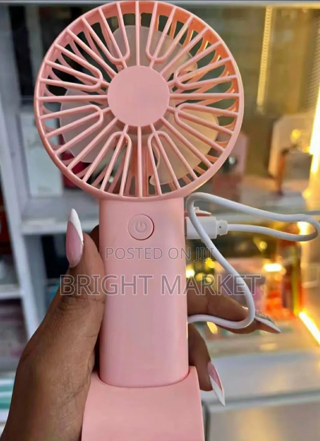 Handheld Mini Fan እጅ ላይ የሚያዝ ፋን
