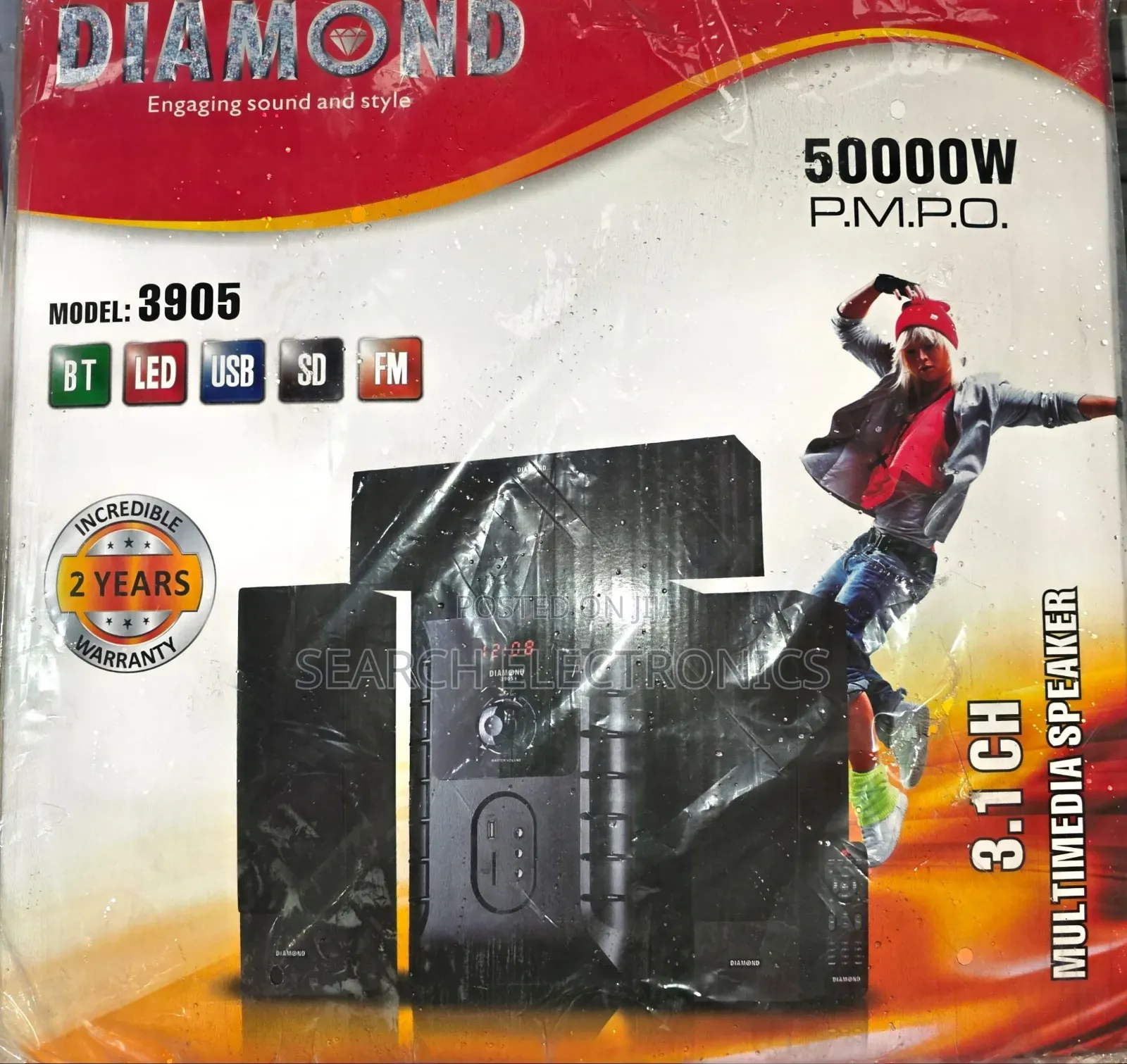 Diamond 3.1 Ch Multimedia Speaker