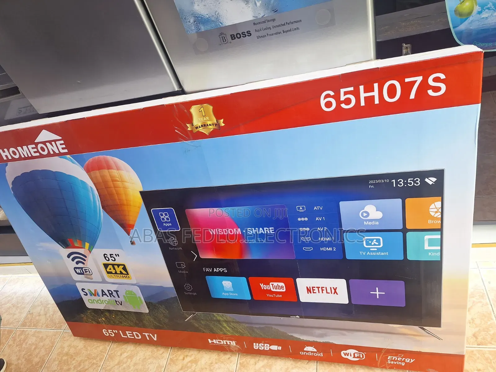 Homeone Smart TV 65 Inche