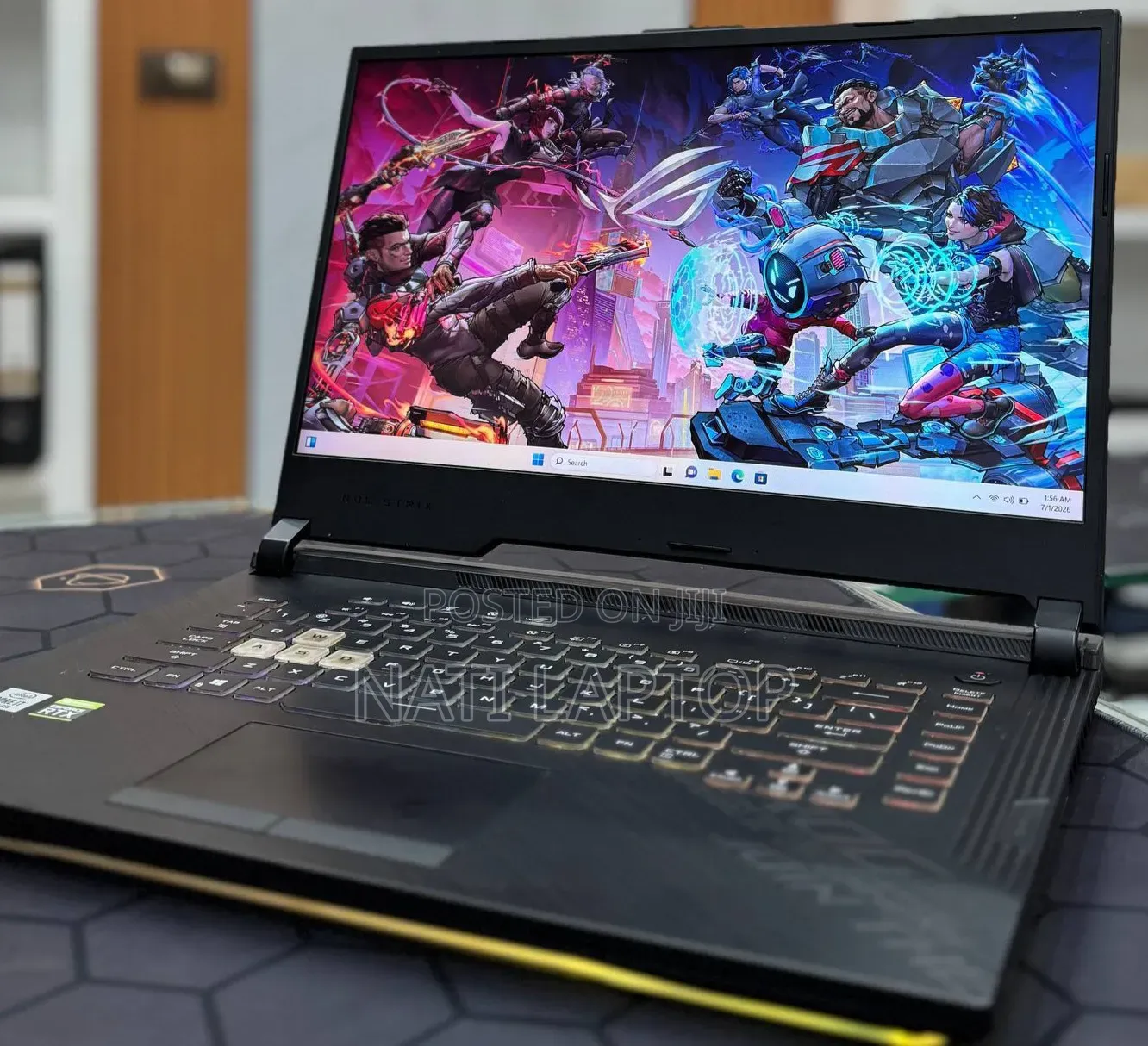 New Laptop Asus ROG Strix G15 8GB Intel Core i7 SSD 512GB