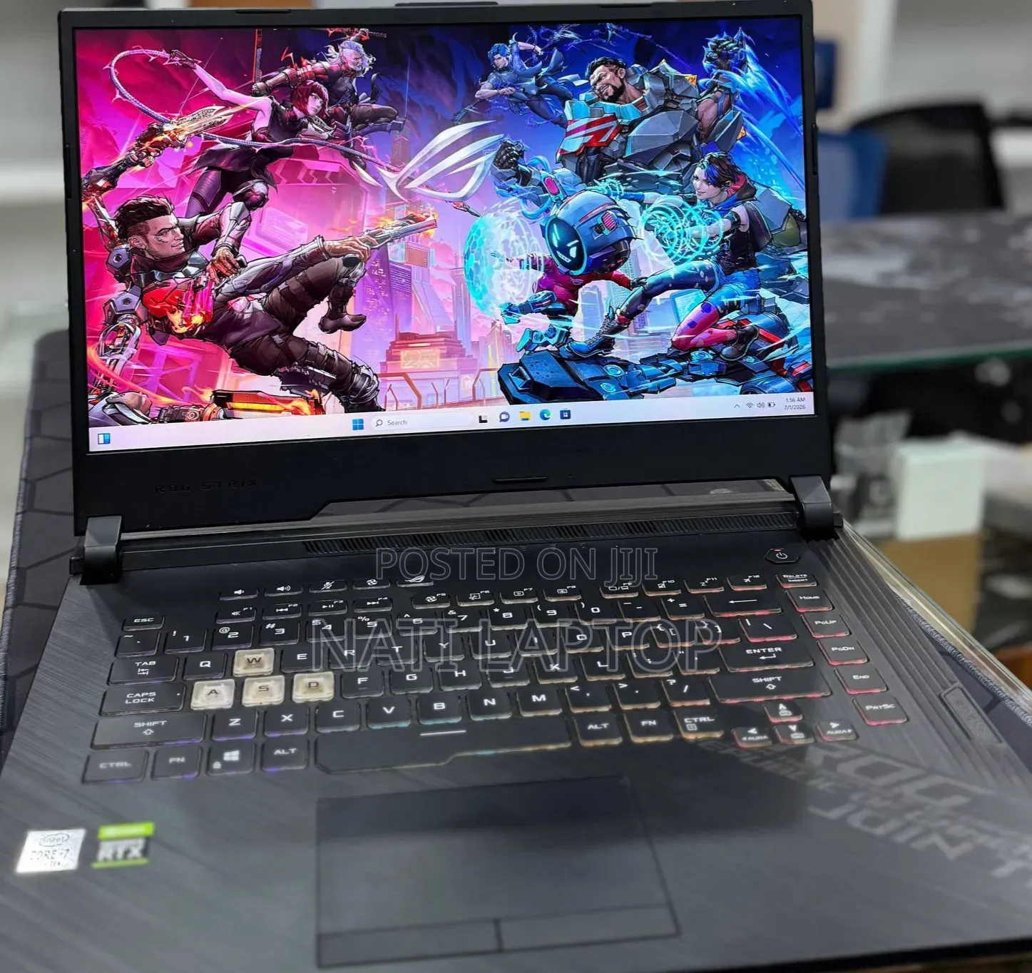 New Laptop Asus ROG Strix G15 8GB Intel Core i7 SSD 512GB