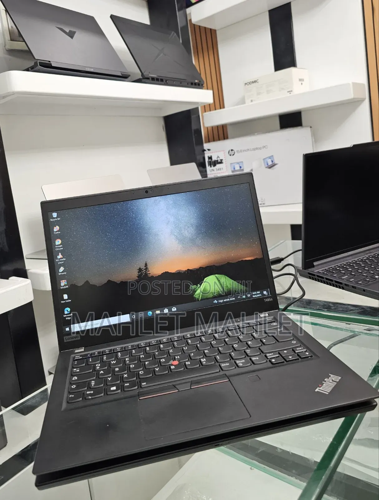 New Laptop Lenovo ThinkPad t495s 16GB AMD Ryzen 7 SSD 512GB