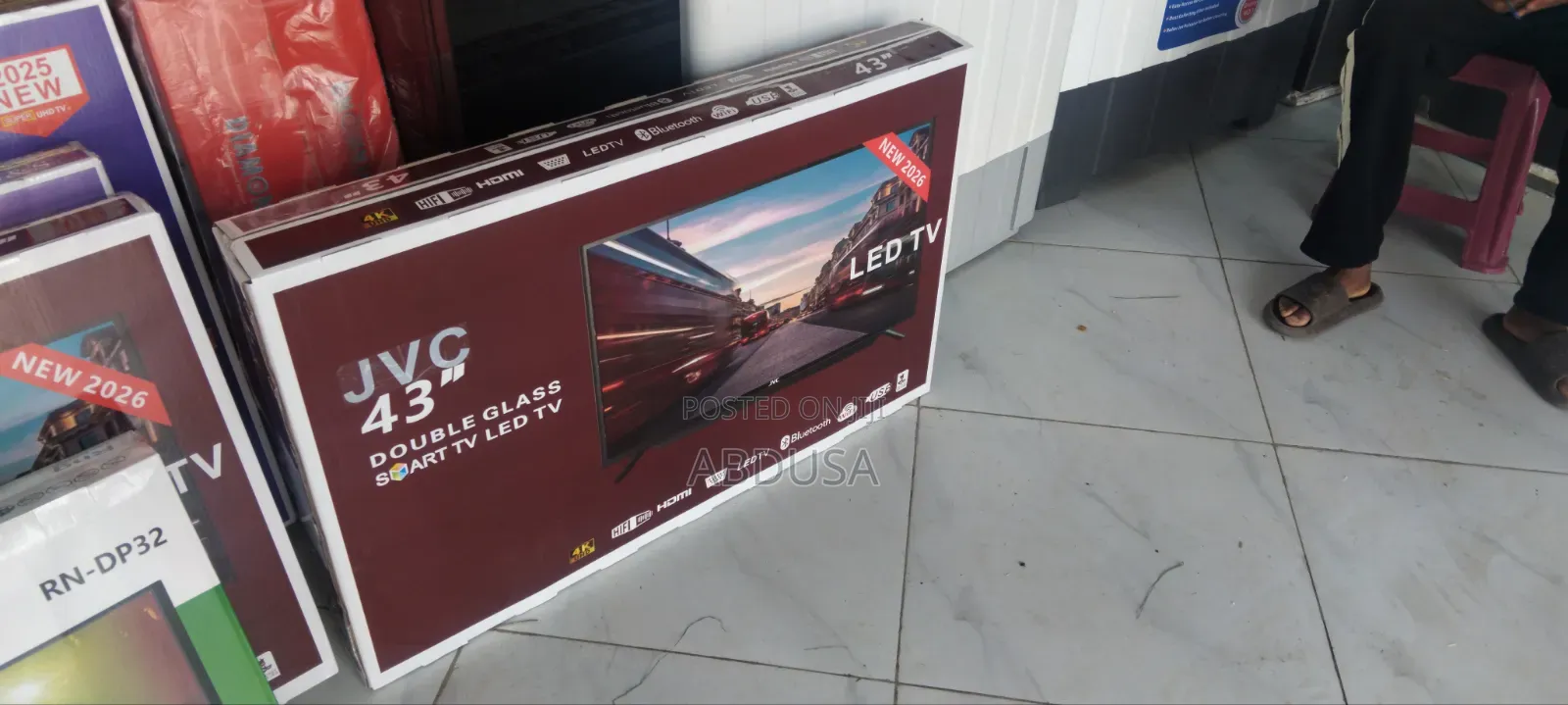 TV SMART.43 Inc LED በተመጣጣኝዋጋ ገብቷል ለበአል ልዩቅናሽአርግተናል