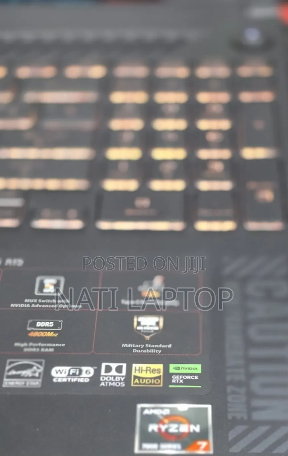New Laptop Asus TUF Gaming A15 16GB AMD Ryzen 7 SSD 512GB