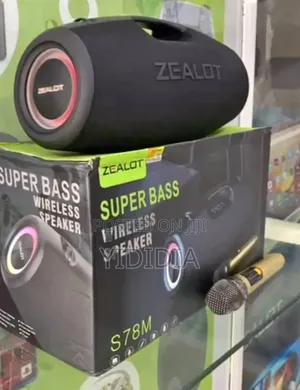 Zealot S78m 120w Karaoke Speaker + Wireless Microphones