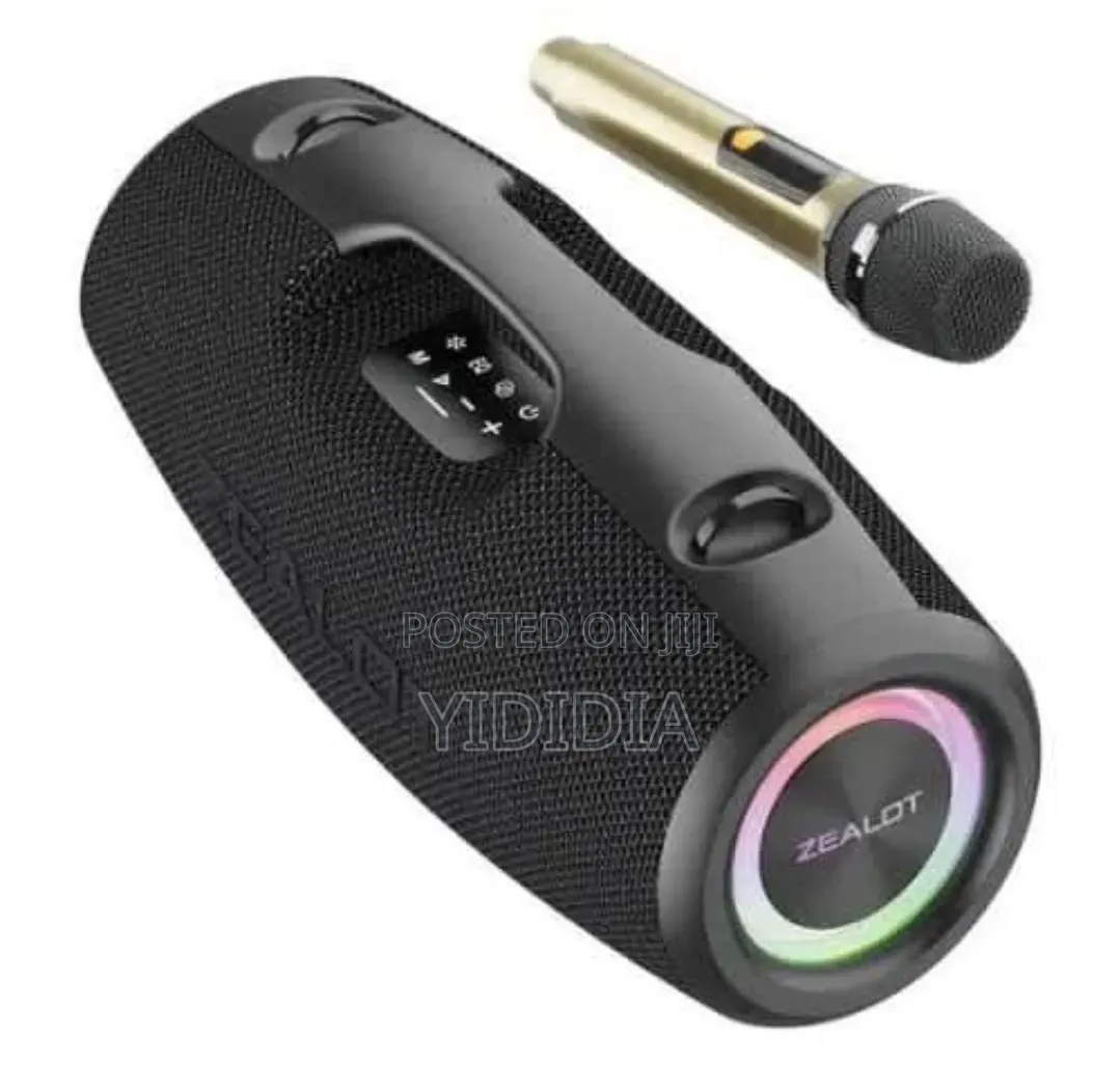 Zealot S78m 120w Karaoke Speaker + Wireless Microphones