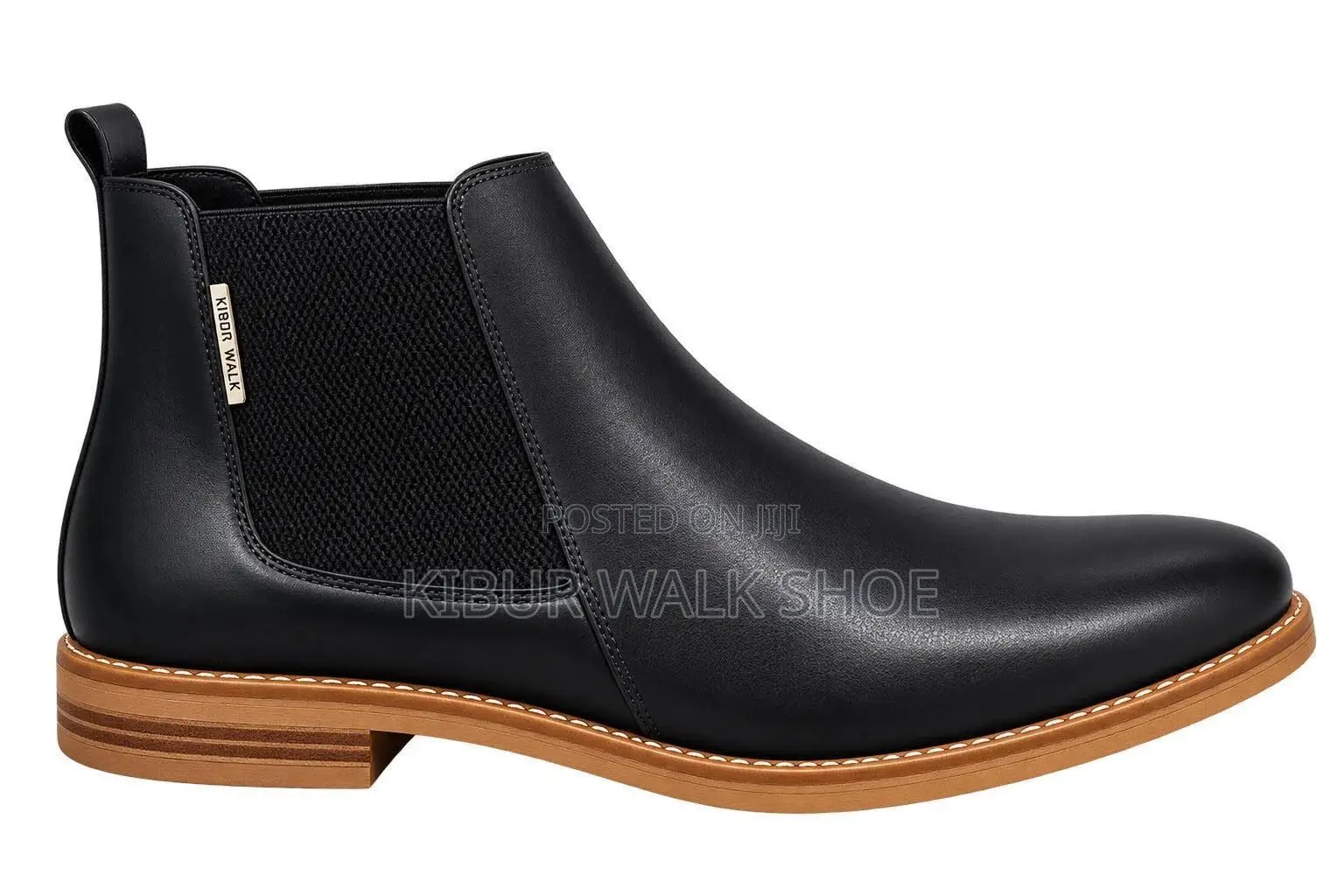 Chelsea Boots የወንዶች ቡትስ ቆዳ ጫማ
