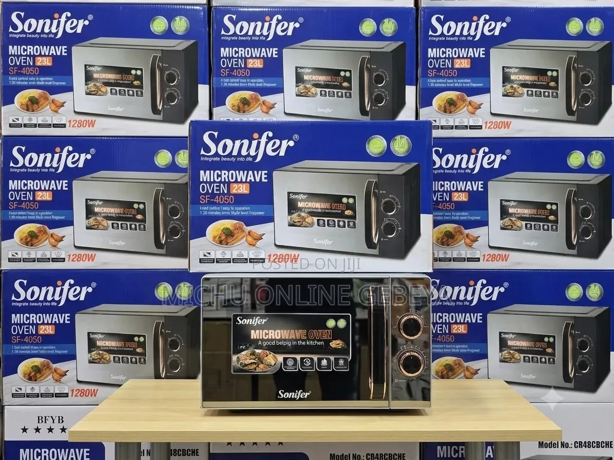 Sonifer Sf-4050 Microwave Oven 23 Liters-1280w/ Free Delivery