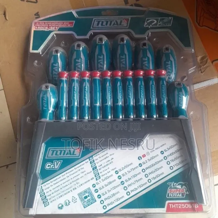 18 PCS Screwdriver and Precision 18pcs Set