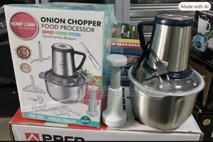 5L Hobby Lobby Electric and Manual Onion Meat Chopper/ Free Delivery