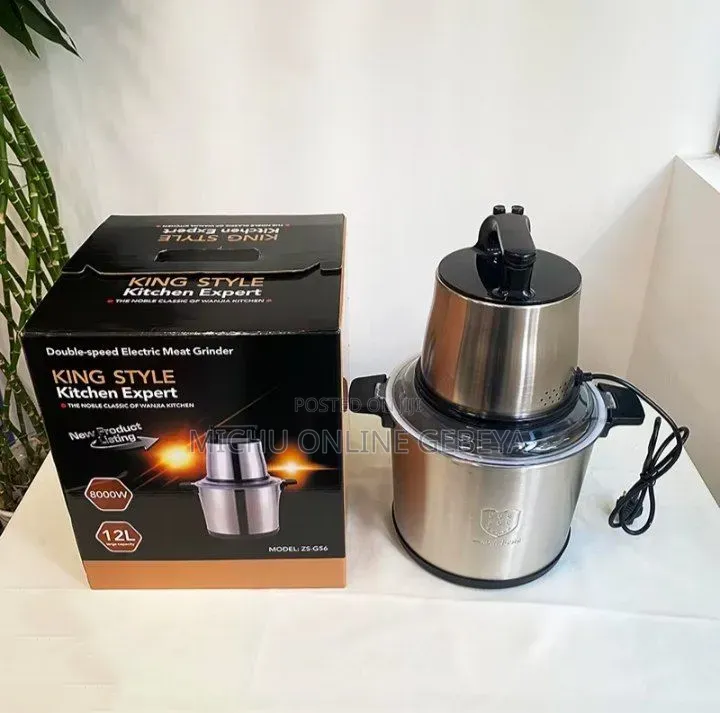 Kitchen Expert 12L Capacity Double-Speed Meat Grinder/ Free Delivery