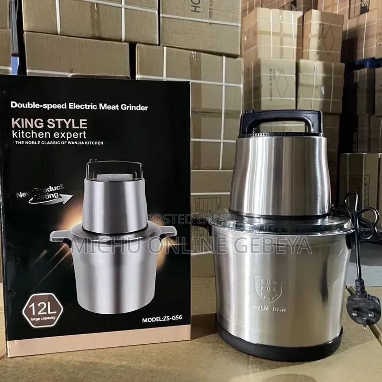 12L Kitchen Expert High Quality DoubleSpeed Meat Grinder/Free Delivery