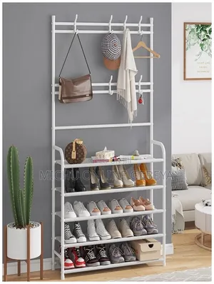 ትልቁ Size 5Layer Multifunctional Shoe and Hat Rack/ Free Delivery