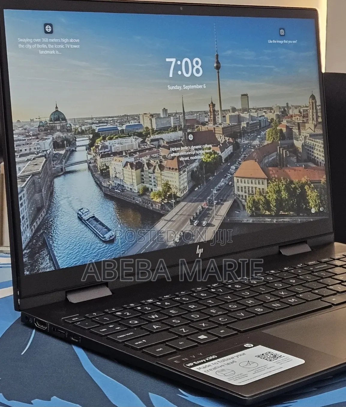 New Laptop HP Envy x360 16GB AMD Ryzen 7 SSD 512GB