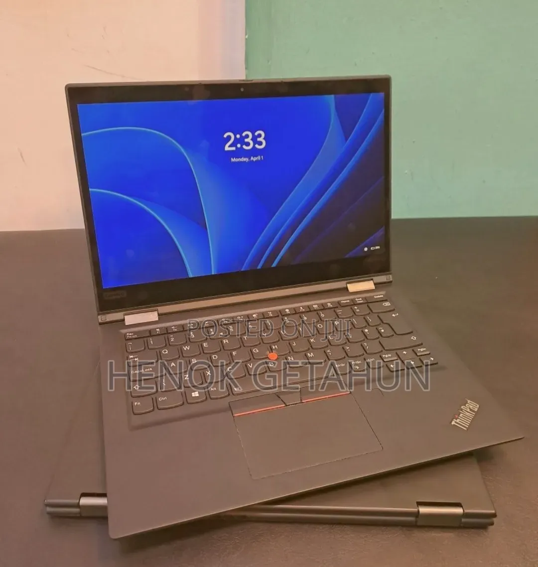 New Laptop Lenovo ThinkPad X390 Yoga 8GB Intel Core i5 SSD 512GB