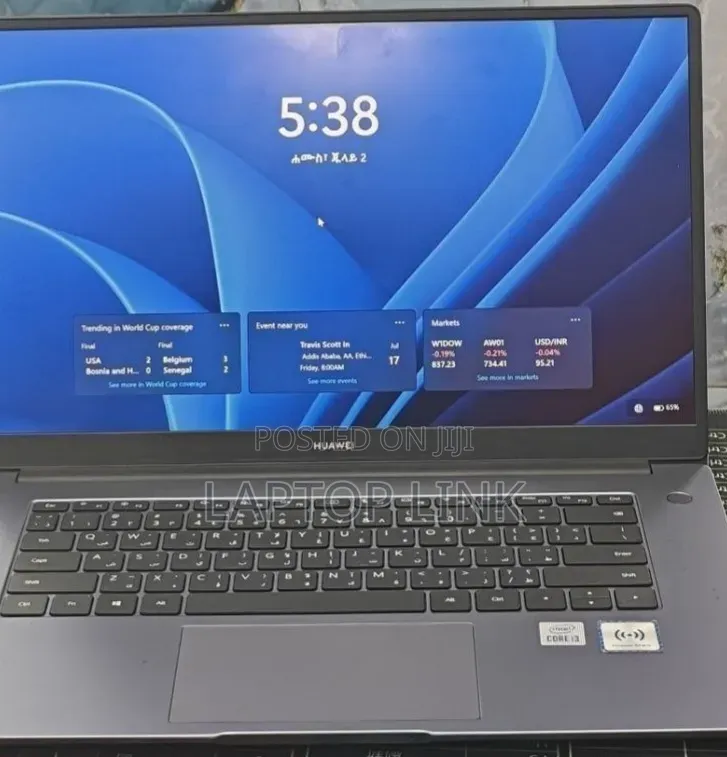 New Laptop Huawei 8GB Intel Core i3 SSD 256GB