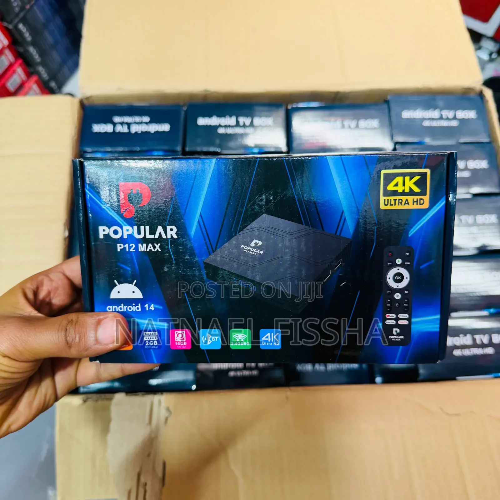 POPULAR P12Max Android TV Box