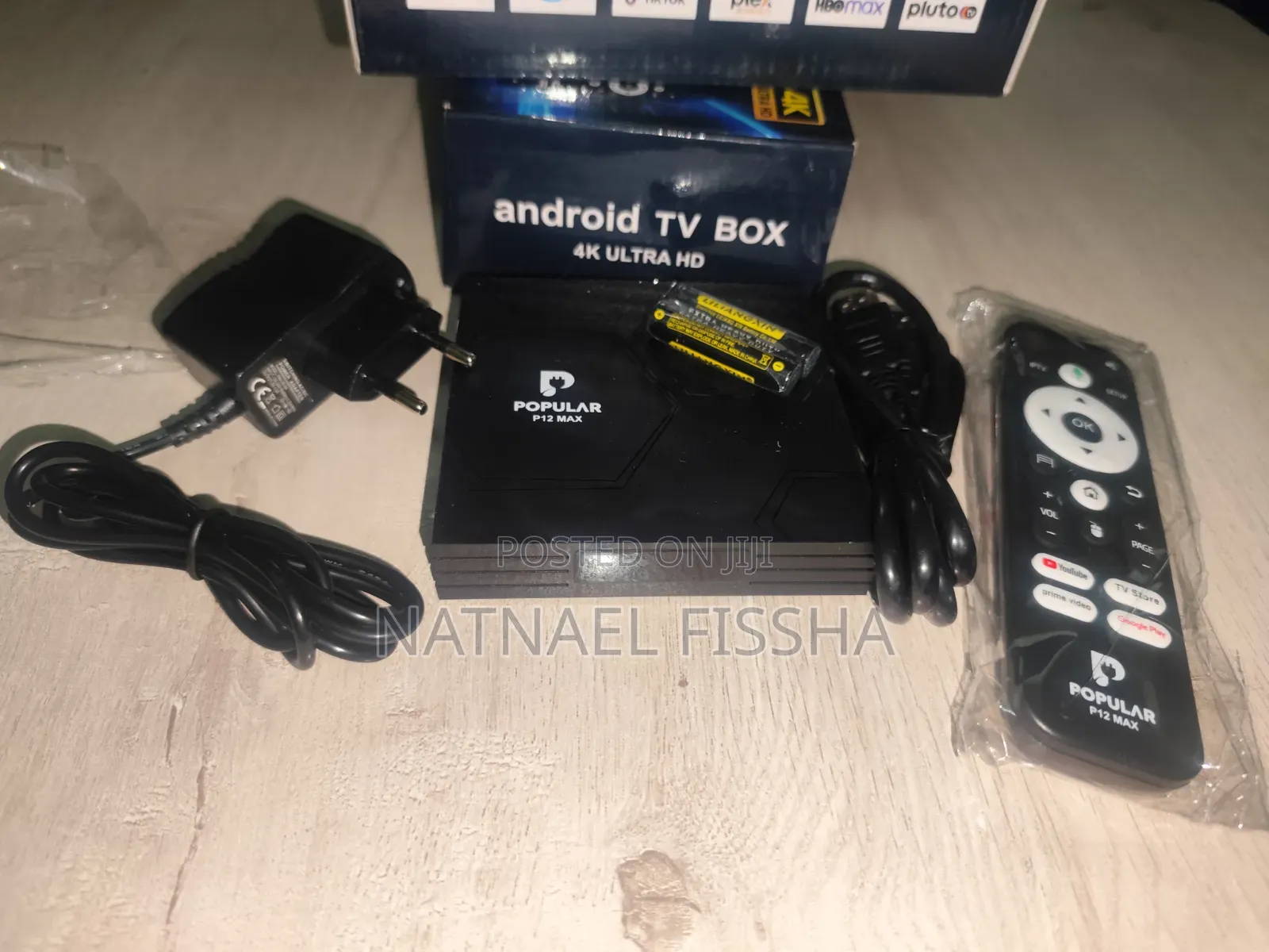 POPULAR P12Max Android TV Box