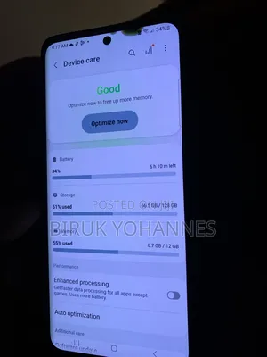 Samsung Galaxy S20+ 5G 128 GB Blue