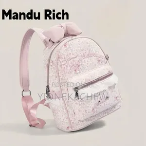 Mandu Rich Quality School Bag