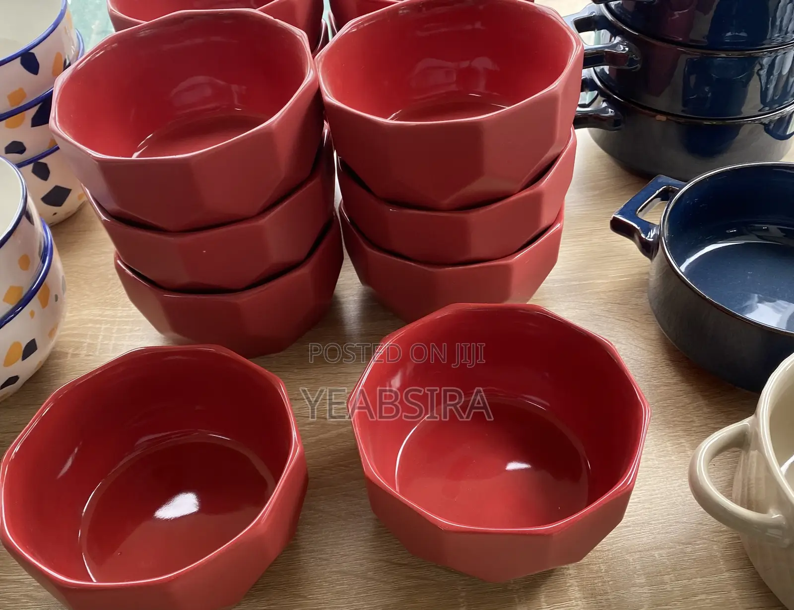 Beautiful Red Bowls