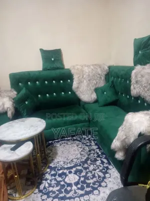 Couch (ሶፋ) With Additional 2 Comfy Chairs